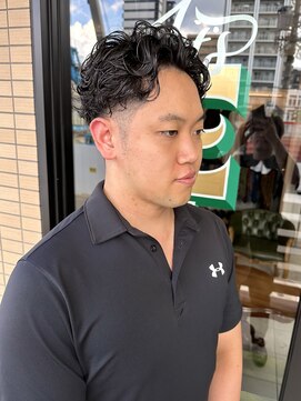 ザスーツブラザーズ(THE SUITS BROTHERS) MEN'SHAIRウルフカルマパーマメンズショートイージーパーマ