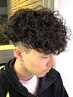 カット+スペインカール¥12000(海老名/メンズカット/フェード/メンズパーマ)
