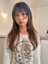 トゥコ(tuco) ロングルーツカラーレディースレイヤーウルフハッシュカット