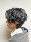 大人こなれショートウルフ”
