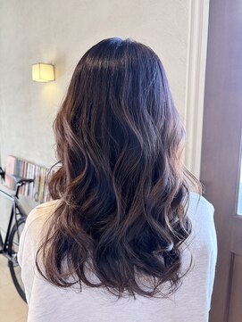 透明感　ココアベージュ