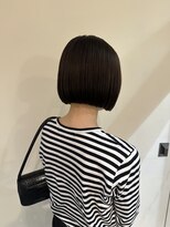 アンサルトポイ(unsarto poi)&nbsp;ミニボブ切りっぱなしボブタッセルボブ暗髪池尻大橋２０代３０代