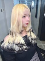 ラピス 名古屋本店(Lapis) ブロンド×エンドカラー×エクステ×レイヤー