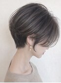 【小顔】薄めレイヤーの大人ショートボブ◎東川口/浦和美園