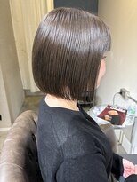 ロア(loa)&nbsp;ワンレングスボブ＊グレージュ