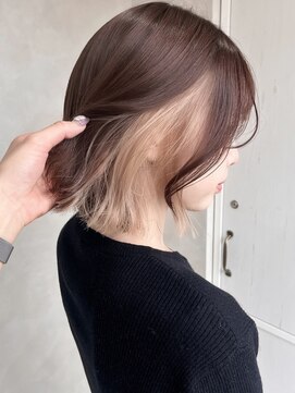 イルウィ(irwi) 【miku/トレンド】インナーカラー/ブロンド/ベージュ/門前仲町