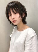 【Brandnew】ショートウルフ_レイヤーボブ_マッシュウルフ