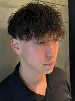 ディスイズバーバー(THIS IS BARBER)&nbsp;ツーブロック フェード ツイストスパイラルパーマ 束感 【札幌】