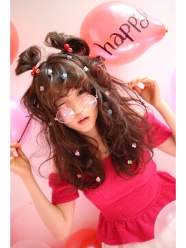 マーリャヘアー(mallia hair) mallia☆かわいいゆるふわアレンジID:B008373221