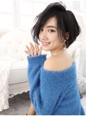 VoasorteGARDEN【西本】オトナカワイイふんわりショートボブ