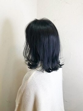 レイール 下北沢(Reir) 【reir下北沢】*無造作ボブディ+ダークネイビー*