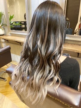 ラグシス ザ ヴィンテージ(LUXIS THE VINTAGE) 【シールエクステ】ライトベージュ×グラデーション