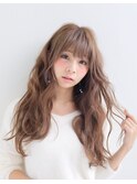 BERRY_バレイアージュ_ことりベージュ_毛先パーマ♪