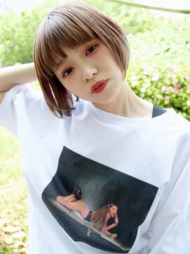 エトワ(ETOWA) サンドベージュ×ボブ