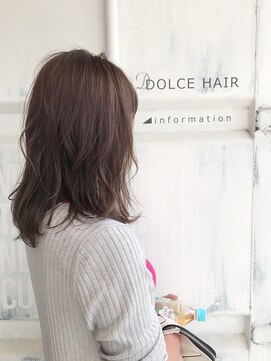 ドルチェヘアー 今里店(DOLCE hair) 秋カラー　大人　ミディ