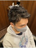 アイロンパーマ