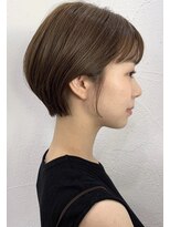 キラ 渋谷(KILLA) 【山下】黒髪 ショートパーマ エアリーミディ ショートマッシュ