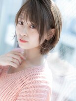 ローマ ギンザ(ROMA Ginza)&nbsp;【ROMA銀座】透明感/３Dカラー/耳かけ/エアリーショートボブ