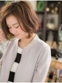 大人かわいいルーズヘア小顔前下がりボブディc5志木20代30代40代