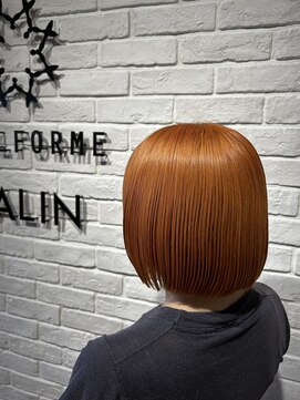ヘア スパ ビューティー エールフォルム(HAIR SPA BEAUTY YELLFORME) 鮮やかなアレーカラー