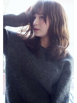 ヘアアンドメイク シークネクスト(HAIR&MAKE SeeK NEXT) 【SeeK NEXT】ウェーブカール×ミディ