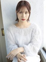 バース(BIRTH)&nbsp;天神【BIRTH】マチルダボブ×ピンクベージュ×外ハネボブ　8