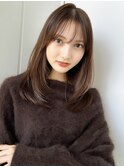 韓国風前髪×レイヤーカット【新宿/前髪/レイヤーカット】