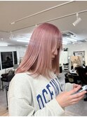 パステルピンク×ロブ