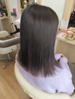アメイジングヘアー 中沢店(AMAZING HAIR) 暖色系ベージュインナーカラー/美髪ロング/艶髪
