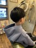 18時までに来店！メンズキッズペアカット.小学生以下の1人静かに座れる男の子