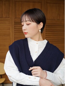 ヤイエ(yiye) ショートボブ/丸みショート /ハンサムショート/マッシュショート