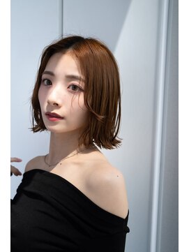 レノラ 本町(LENORA) 20代30代大人かわいいナチュラル暗髪ゆるめパーマヘア
