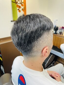 バーバーチバ(BARBER CHIBA)の写真/「前回と同じで」が通じる”BARBER CHIBA”清潔感×好印象のスタイルをご提案します！【大師前駅徒歩8分】