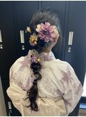 【Hono/STYLE藤沢】浴衣編みおろしヘアセット着付け