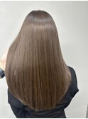 艶髪 透明感◎ 透け感カラー ケラチントリートメント
