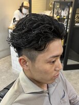 フランクスバーバーリザーブ 人形町店(FRANK’S BARBER RESERVE) 宮城リョータ/メンズパーマ/ツーブロ/y