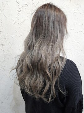 フロール(Flor) 【Flor_戸塚】ハイトーングレージュ×ロング*