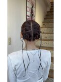 お呼ばれヘアセット