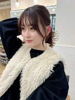 ネオリーブ クーロ(Neolive curro)&nbsp;前髪縮毛矯正　韓国前髪顔周り×フェイスレイヤー美髪/丸型卵型