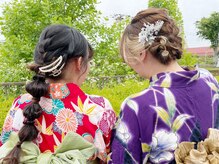 プラザヘアー 芦屋浜店の雰囲気（浴衣着付など各種着付け承ります。くわしくはお電話ください！）