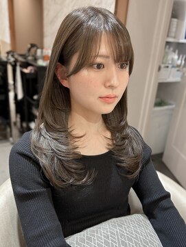 ロンド エスポワール 錦糸町(Lond espoir) ■ミニウルフ黒染め髪質改善縮毛矯正酸性ストレートレイヤーj