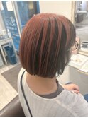 コンパクトボブ×アンブレラカラー