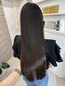【TAKESHI限定】極艶ストレート+透明感カラー ¥33,000
