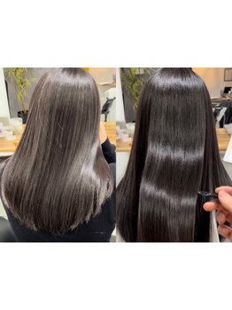 人気No.1＊髪質改善ヘアエステ。気持ちよさと美髪ケアを同時に叶える贅沢メニュー。｜鎌取・おゆみ野