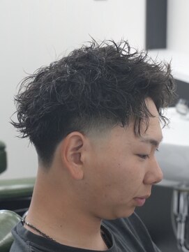 アストロ(ASTRO) 【一宮メンズフェード】王道スパイラル