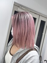 エゴ 池袋(EGO) 10代20代30代外国人風バレイヤージュ ハイライトカラーピンク