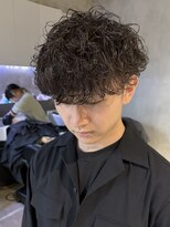 エリマ 調布(elima) 調布メンズパーマツイストスパイラルパーマッシュウルフカット