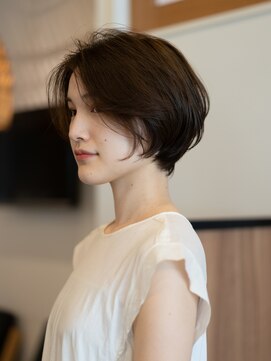 ビュートリアム ギンザ(BEAUTRIUM) 乾かすだけでまとまる骨格美人丸みショート＊顔周り＊銀座