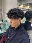 シャドウパーマ 癖毛風 ルーズパーマ 新宿 塩澤太一