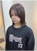 ココアラベンダー/タッセルボブ